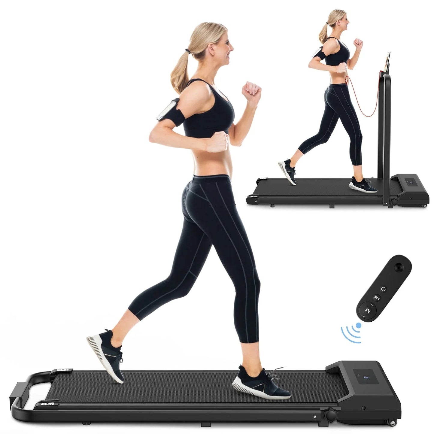 2 in 1 Folding Treadmill